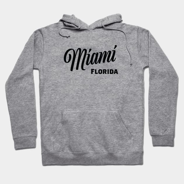 Miami Florida Hoodie by MrFranklin